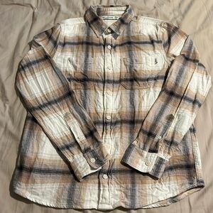 A&F kids flannel- 13/14